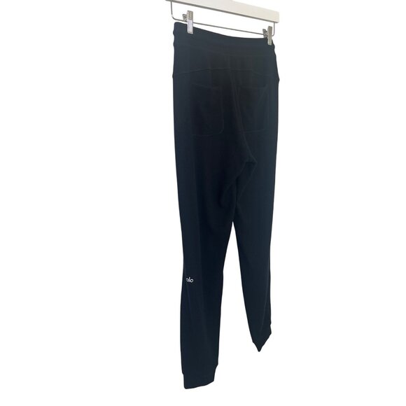 Alo Soho Sweatpant Alolux High-Rise Ankle-Length Jogger With Pockets - Picture 7 of 8